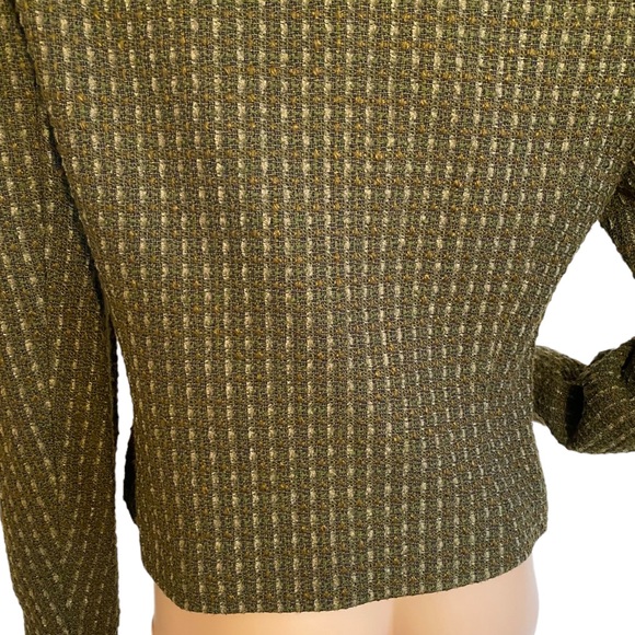 VINTAGE CARLISLE WOOL ZIP JACKET  SZ 4 - Picture 10 of 16